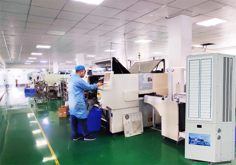 注塑厂房高效降温方案
